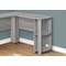 Monarch Specialties Computer Desk, Home Office, Corner, Storage Shelves, 48 in.L, L Shape, Work, Laptop, Grey Laminate I 7720 - alternate 4